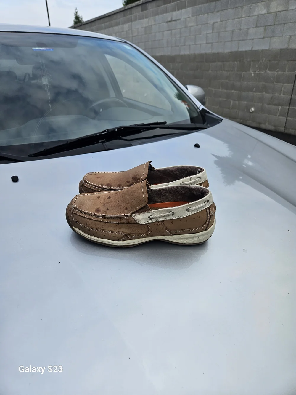 Rockport Works Sailing Club Women’s 9.5M Steel Toe Leather Boat Shoes RK673